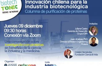 Columna de purificación de Proteínas: Innovación chilena para la industria biotecnológica