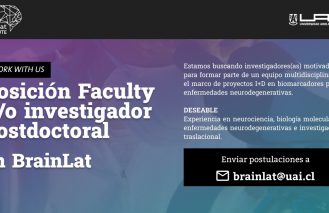 Faculty or Postdoctoral Positions at the Latin American Brain Health Institute (BrainLat) Universidad Adolfo Ibáñez, Santiago, Chile